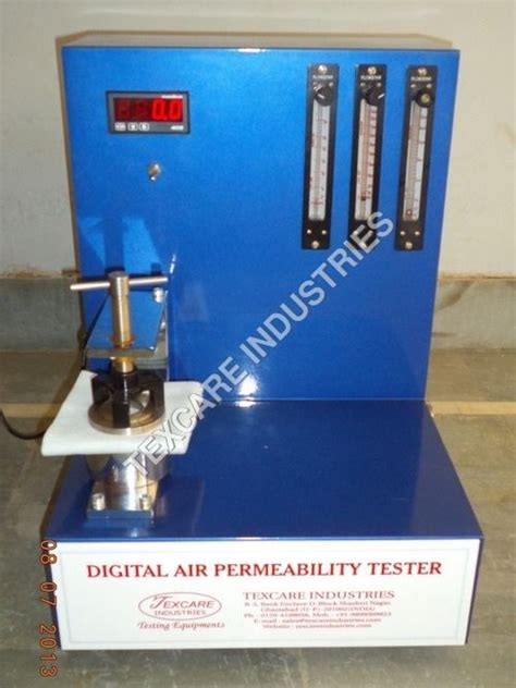 air permeability tester price in india|air permeability test cost.